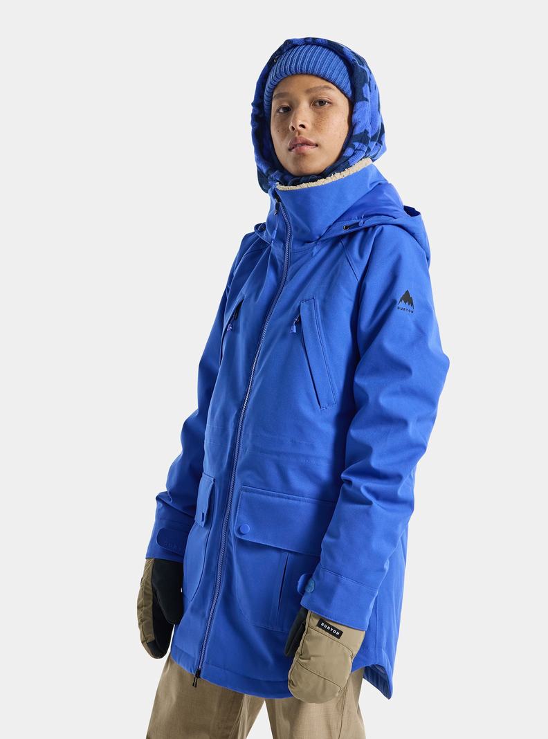 Burton Prowess Snowboardjacke Damen Blau | 832-DOQNFK