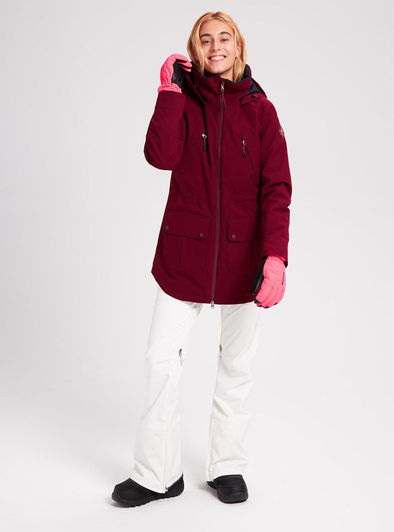 Burton Prowess Snowboardjacke Damen Bordeaux | 924-QMGVYK