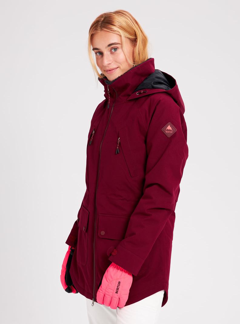 Burton Prowess Snowboardjacke Damen Bordeaux | 924-QMGVYK