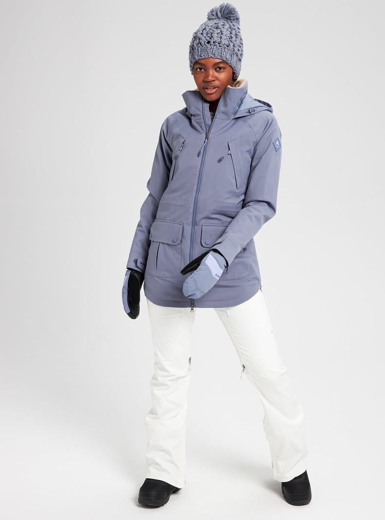 Burton Prowess Snowboardjacke Damen Grau | 824-PCSIAY