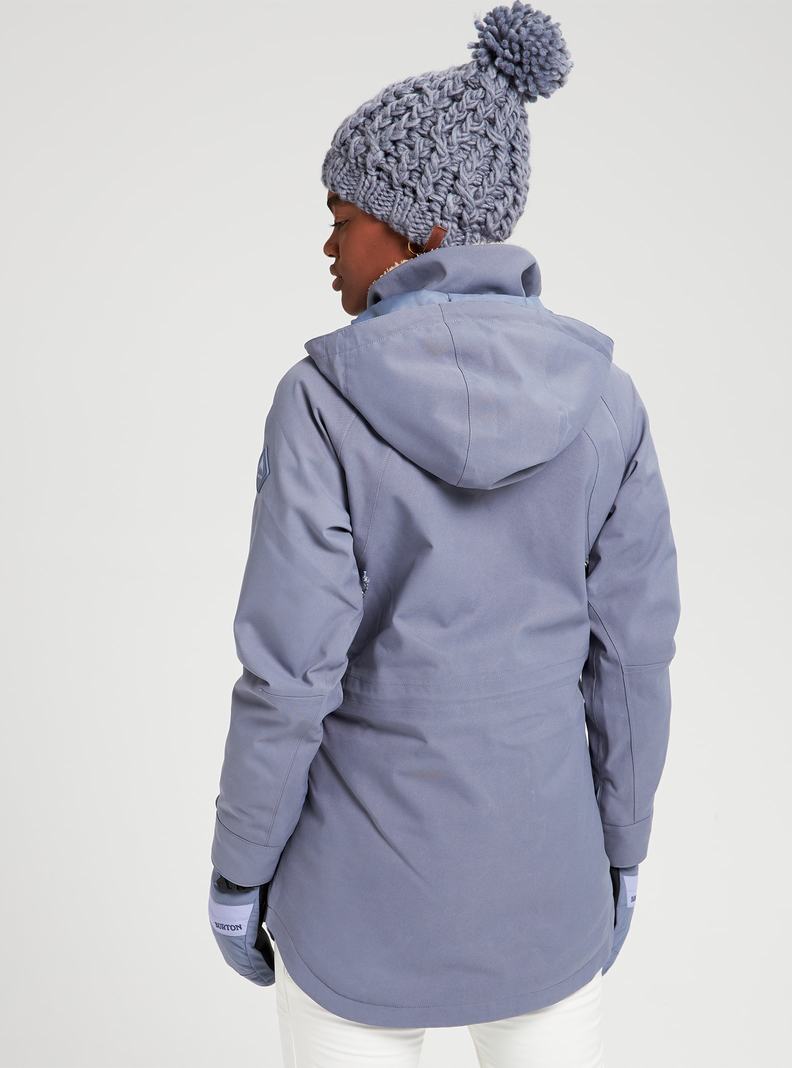 Burton Prowess Snowboardjacke Damen Grau | 824-PCSIAY