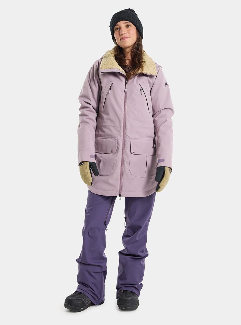 Burton Prowess Snowboardjacke Damen Lavendel | 934-RGSPYW
