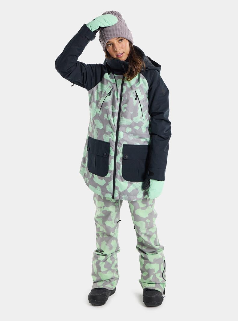 Burton Prowess Snowboardjacke Damen Rosa Schwarz | 826-EDOYSH