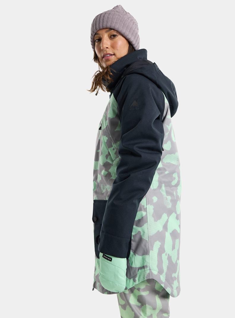 Burton Prowess Snowboardjacke Damen Rosa Schwarz | 826-EDOYSH
