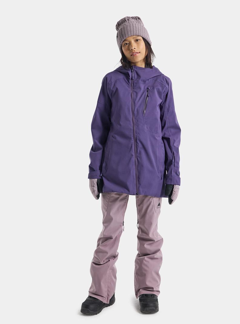 Burton Pyne 2L Snowboardjacke Damen Lila | 652-MKUHJD