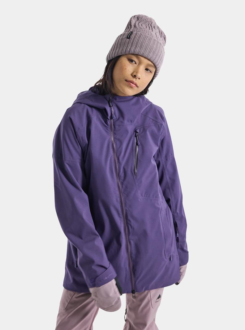 Burton Pyne 2L Snowboardjacke Damen Lila | 652-MKUHJD