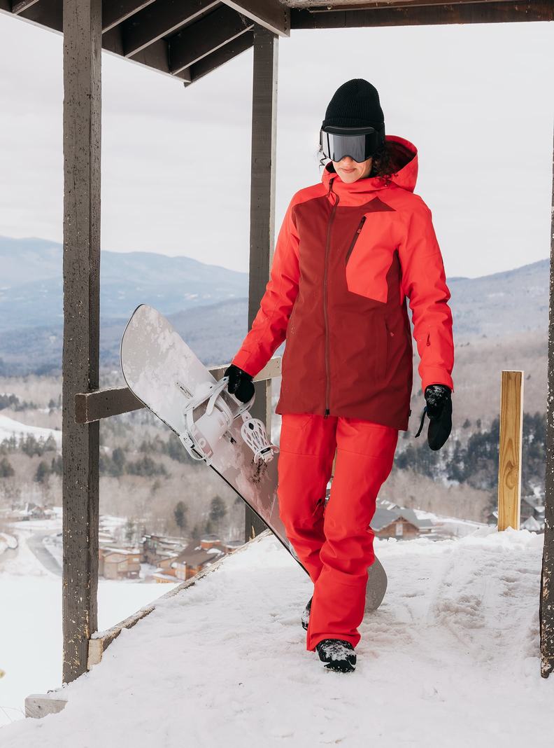 Burton Pyne 2L Snowboardjacke Damen Orange Rosa Rosa | 263-CIMAEZ