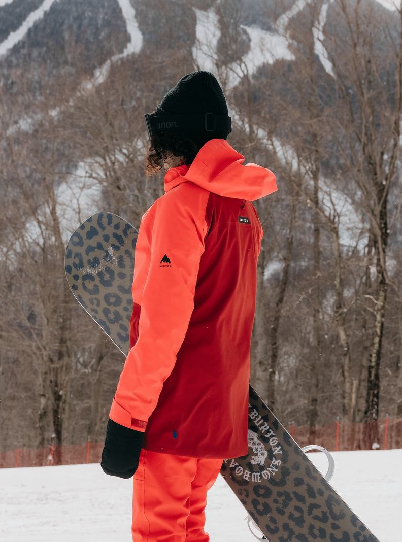 Burton Pyne 2L Snowboardjacke Damen Orange Rosa Rosa | 263-CIMAEZ