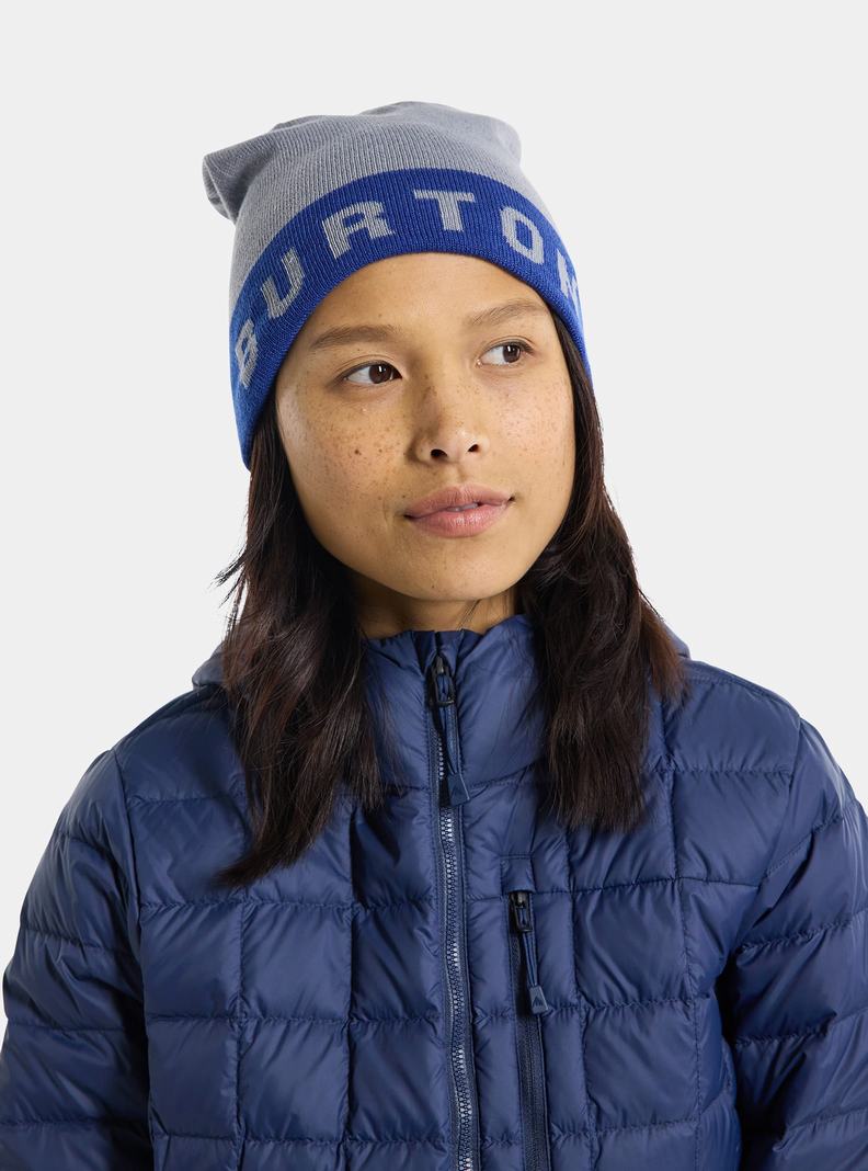 Burton Recycled Billboard Mütze Damen Blau Silber | 702-FYWBRS