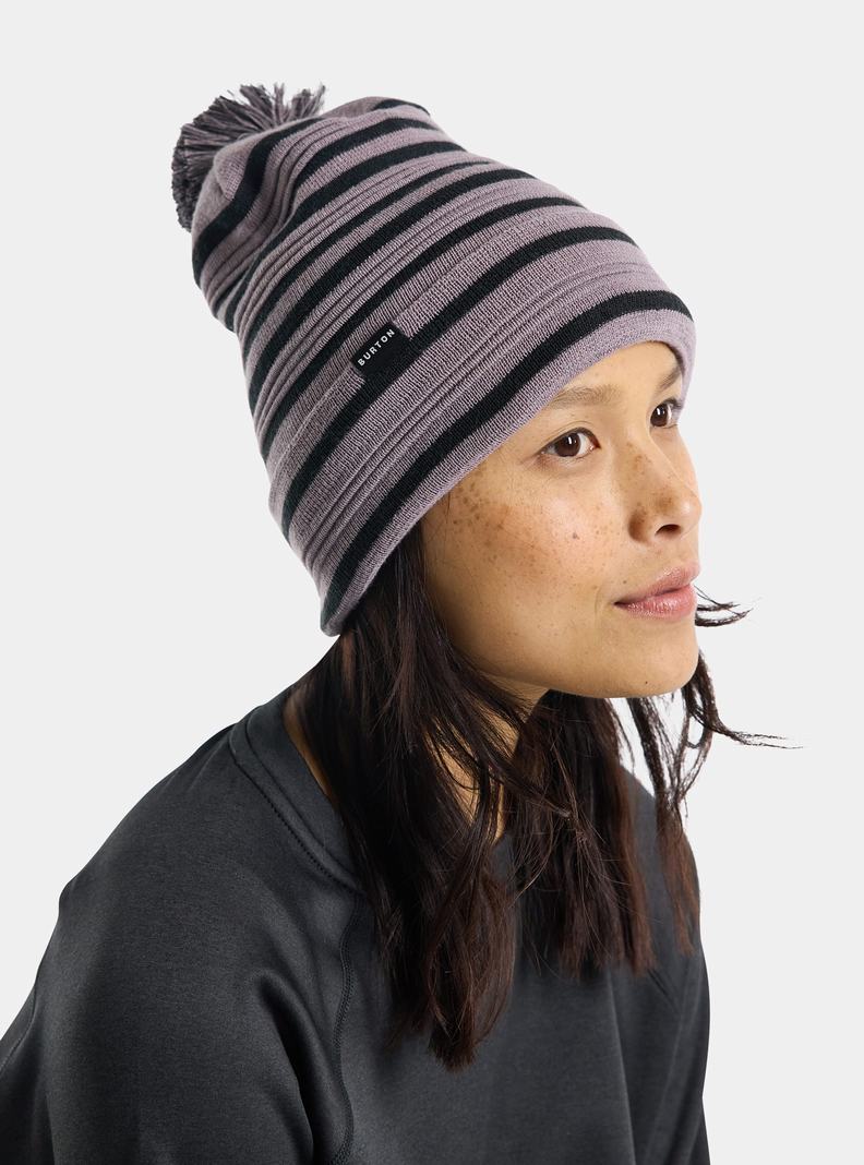 Burton Recycled Ottoman Rib Mütze Damen Lila | 328-VZOSYE