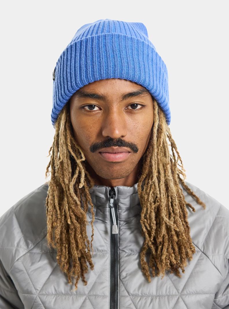 Burton Recycled Rib Mütze Damen Blau | 159-AMSXLK