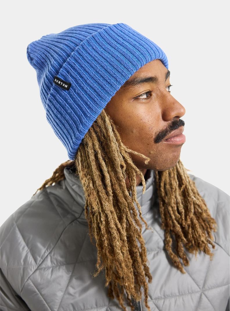 Burton Recycled Rib Mütze Damen Blau | 159-AMSXLK