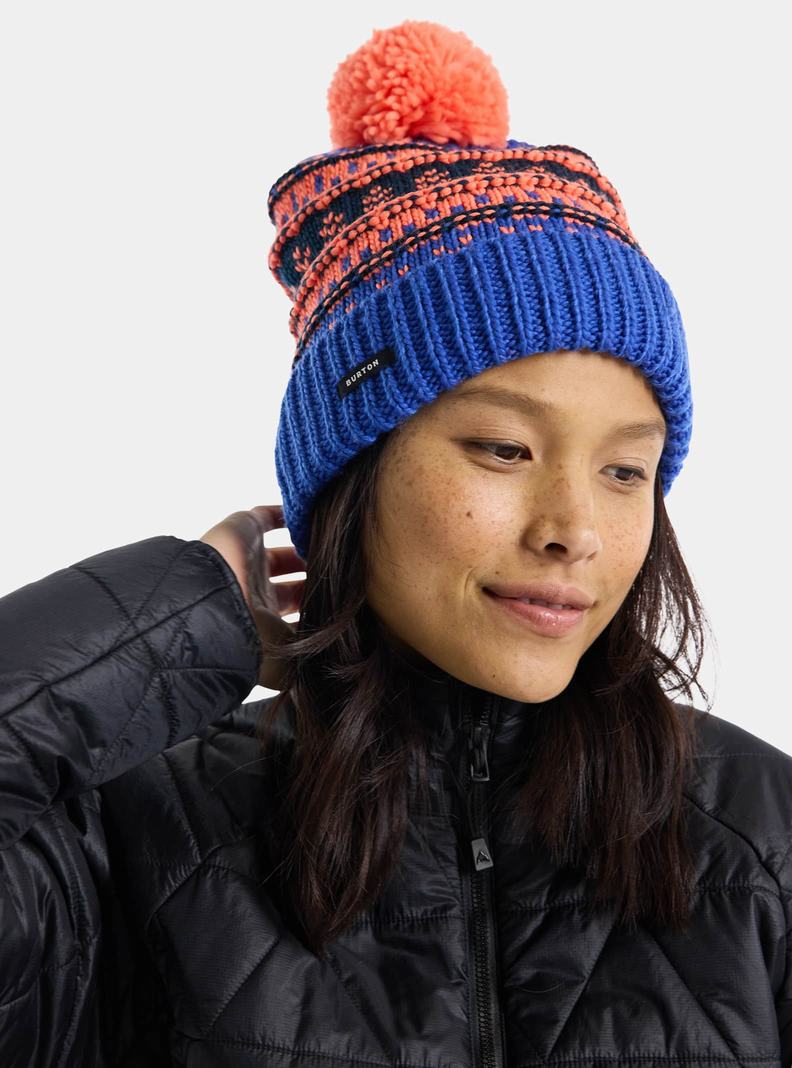 Burton Recycled Walden Mütze Damen Blau | 793-VKZCWX
