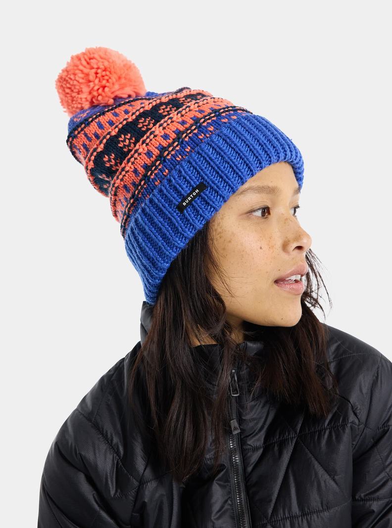 Burton Recycled Walden Mütze Damen Blau | 793-VKZCWX