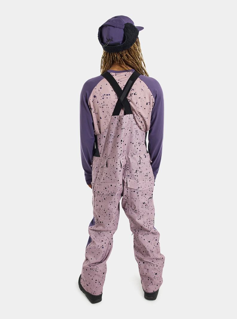 Burton Reserve 2L Latzhose Herren Lila | 641-GRTIJM