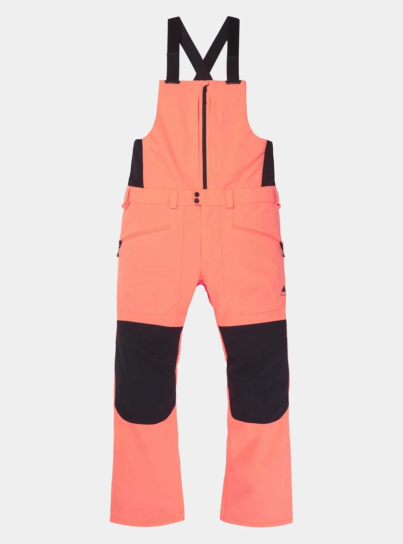 Burton Reserve 2L Latzhose Herren Orange Schwarz | 561-KTEOBA