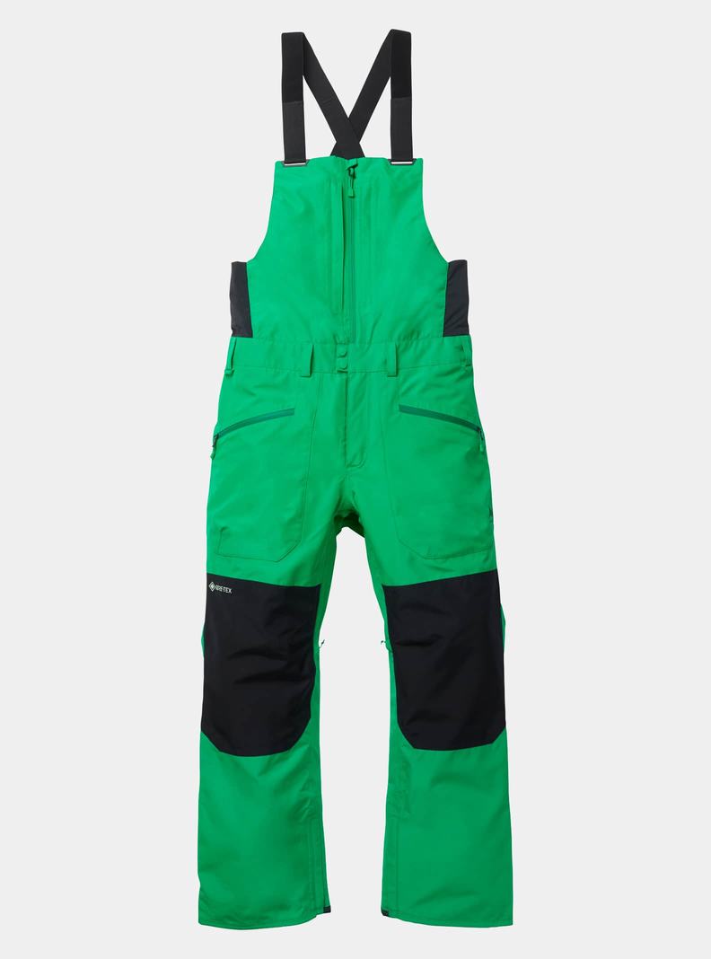 Burton Reserve GORE‑TEX 2L Latzhose Herren Grün Schwarz | 250-TCAKHZ
