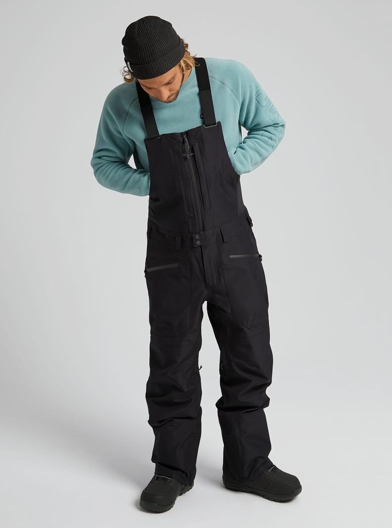 Burton Reserve GORE‑TEX 2L Latzhose Herren Schwarz | 590-RDSGEM