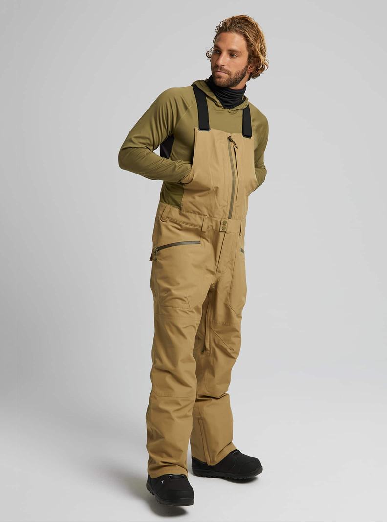 Burton Reserve GORE‑TEX 2L Latzhose Herren Khaki | 657-QYEWFS