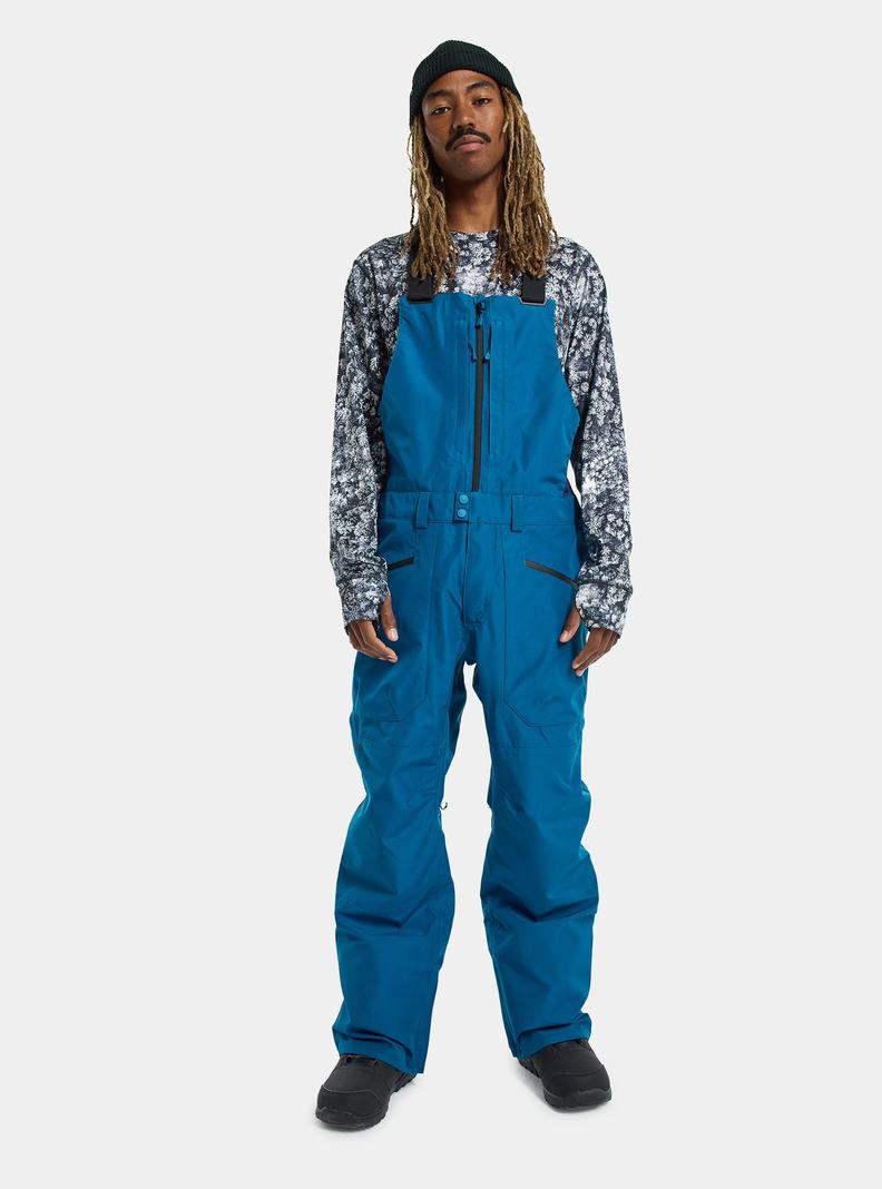 Burton Reserve GORE‑TEX 2L Latzhose Herren Blau | 931-VWAOBC