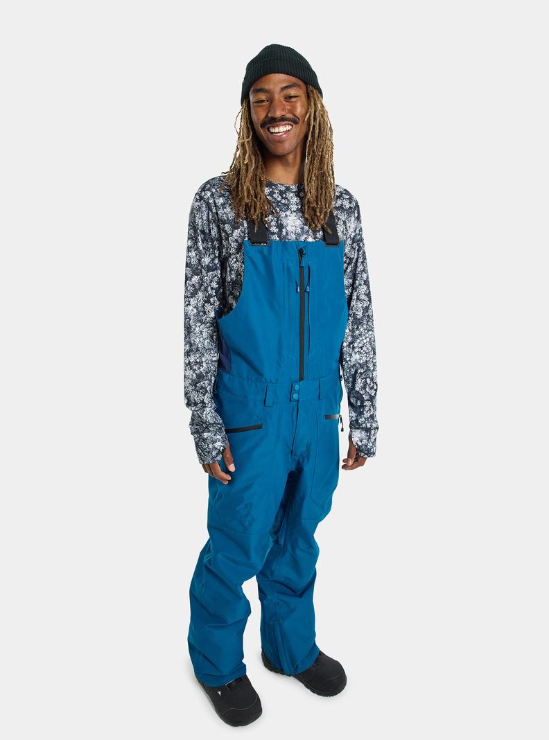 Burton Reserve GORE‑TEX 2L Latzhose Herren Blau | 931-VWAOBC