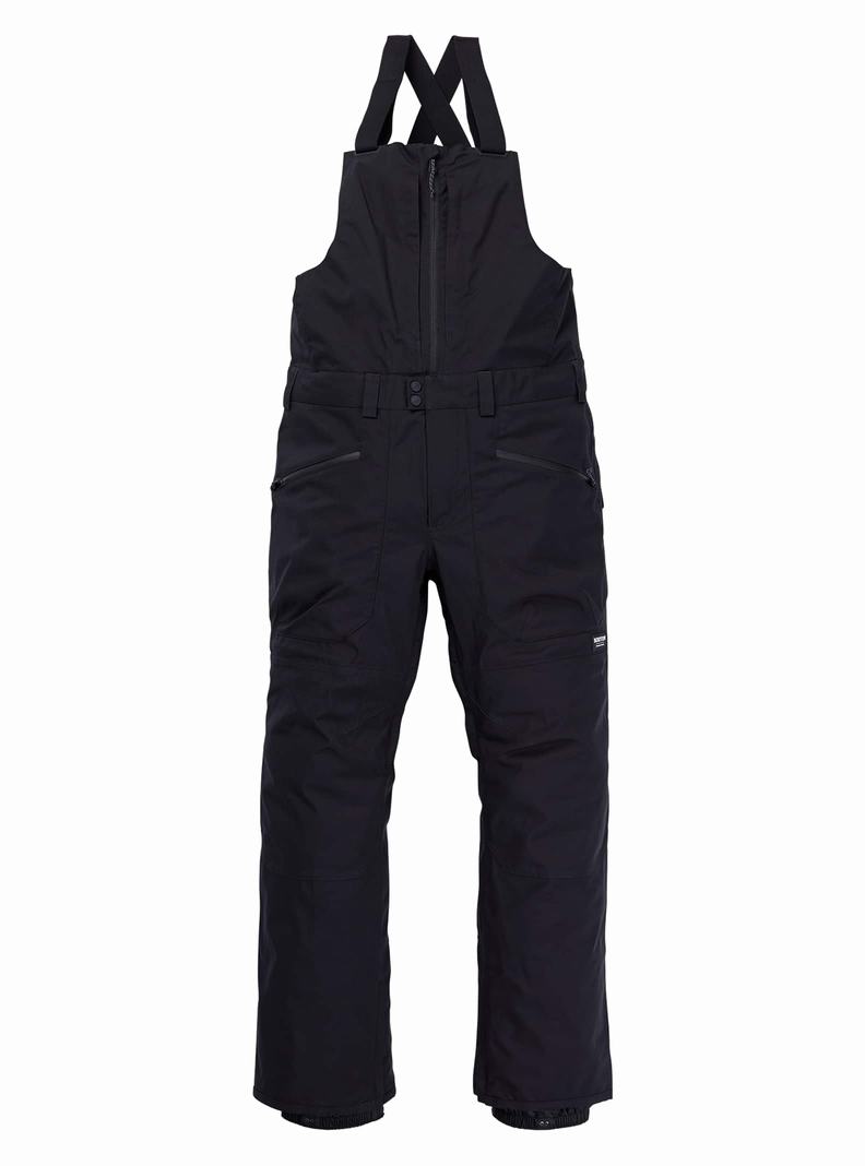 Burton Reserve (Hohe) Latzhose Herren Schwarz | 740-JLHNMA