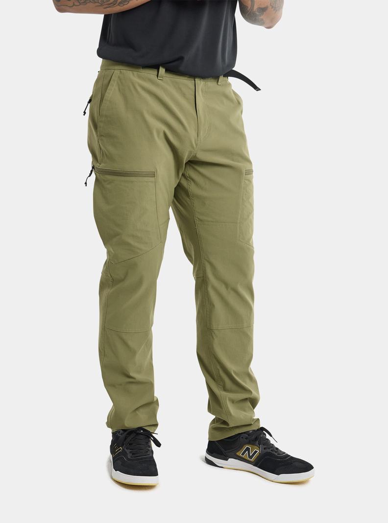 Burton Ridge Cargo Hose Herren Olivgrün | 934-RONSIW