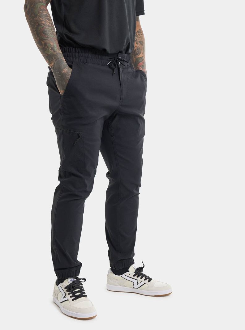 Burton Ridge Jogger Hose Herren Schwarz | 804-AKRVSL