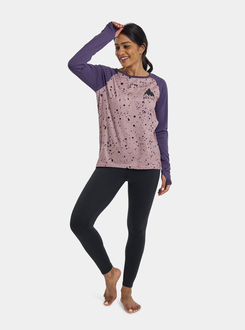 Burton Roadie Funktionswäsche Damen Lila | 507-HSDRYG