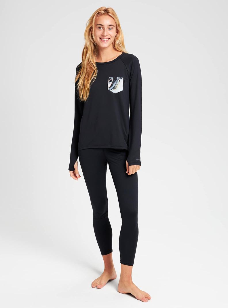 Burton Roadie Funktionswäsche Damen Schwarz | 042-XZTURA