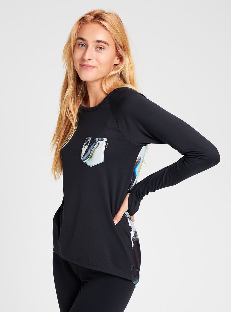 Burton Roadie Funktionswäsche Damen Schwarz | 042-XZTURA