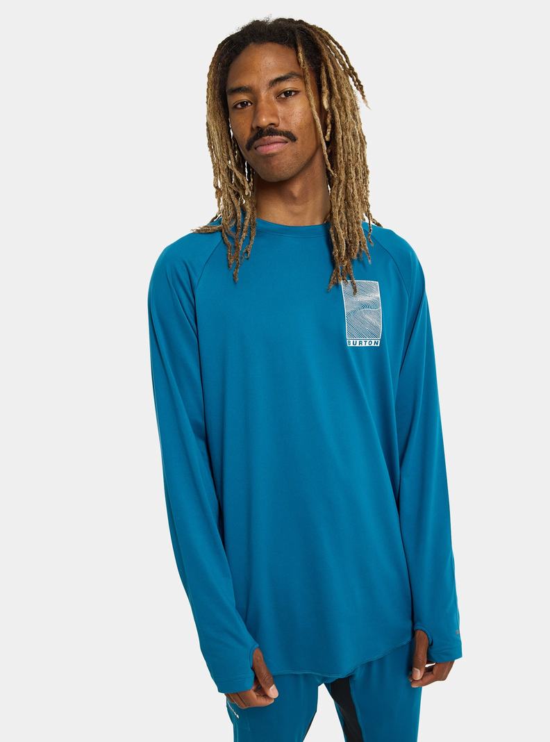 Burton Roadie Funktionswäsche Herren Blau | 928-JMFOYX