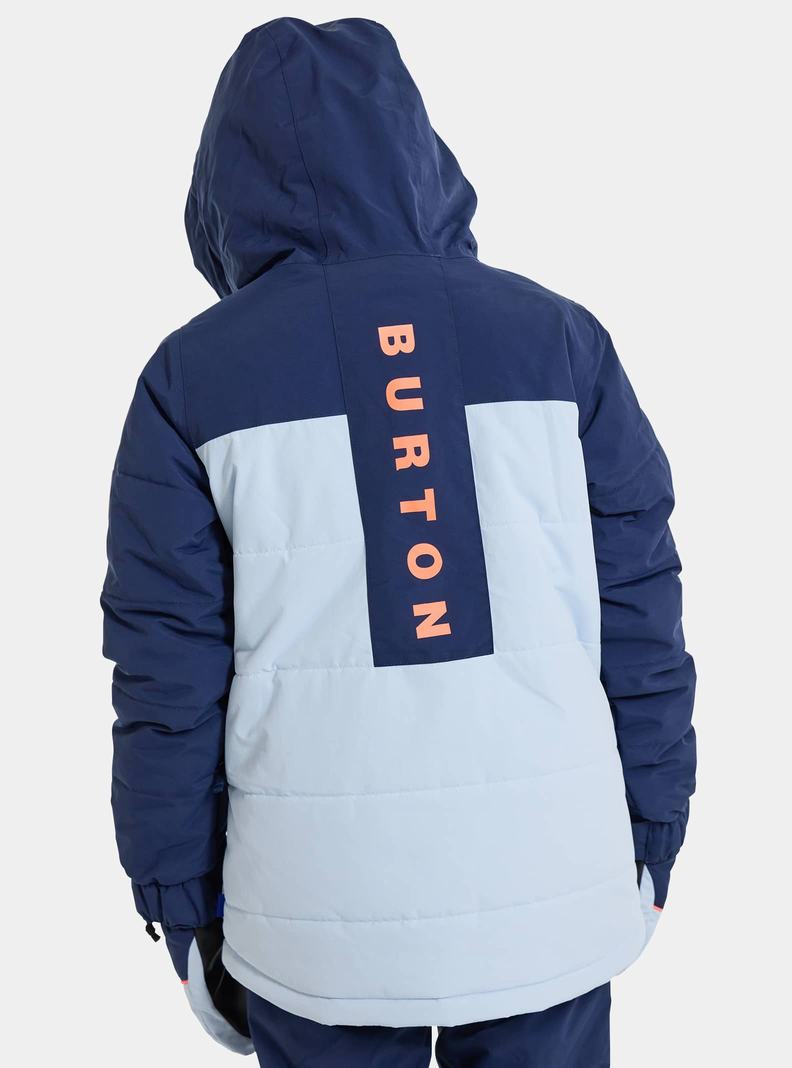 Burton Ropedrop Snowboardjacke Kinder Blau Orange | 875-HTALCG