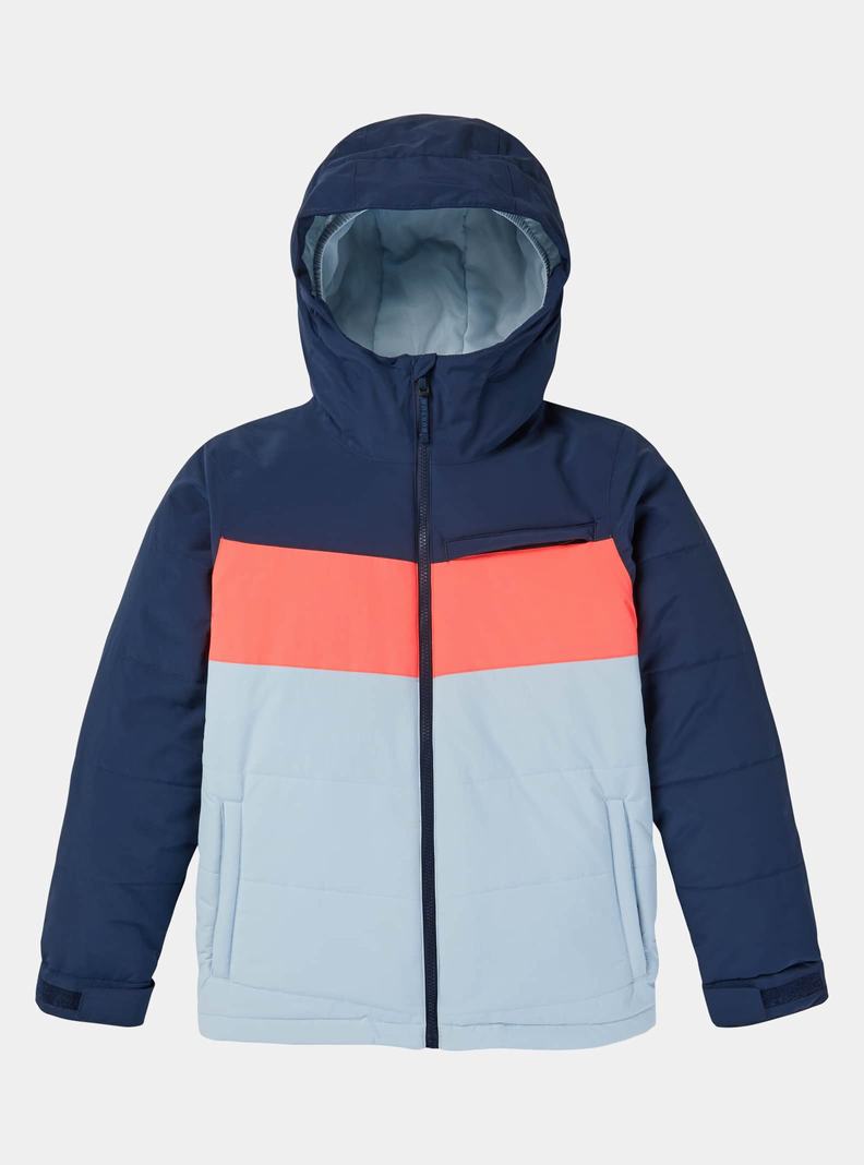 Burton Ropedrop Snowboardjacke Kinder Blau Orange | 875-HTALCG