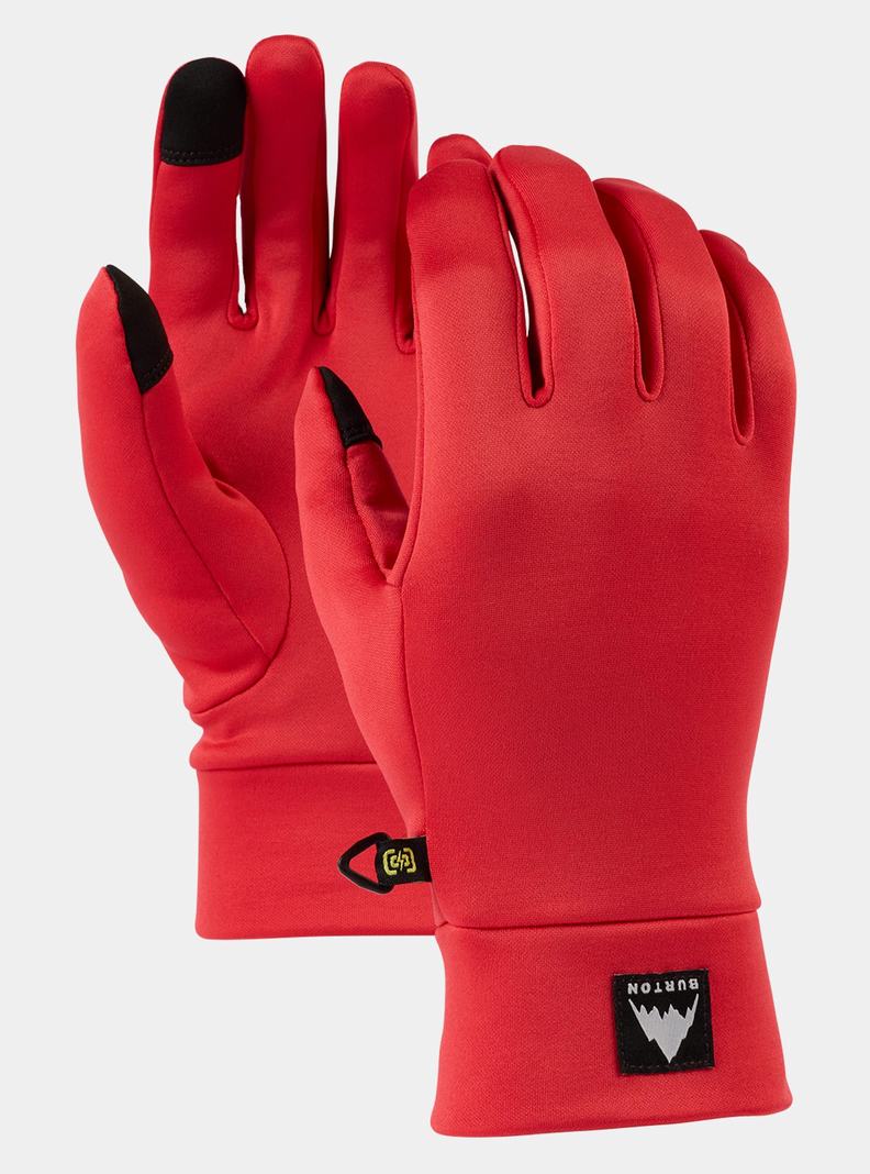 Burton Screen Grab® Glove Liner Skihandschuhe Damen Rosa | 194-RHMXIF
