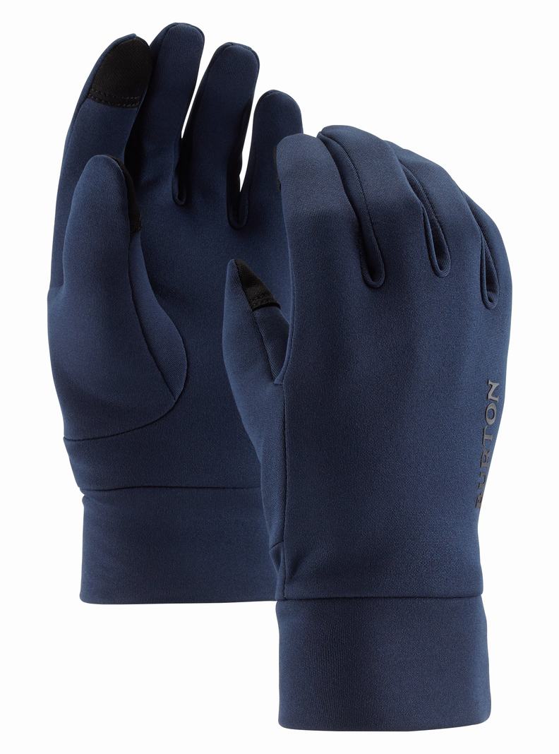 Burton Screen Grab® Glove Liner Skihandschuhe Kinder Blau | 573-PHGMIE