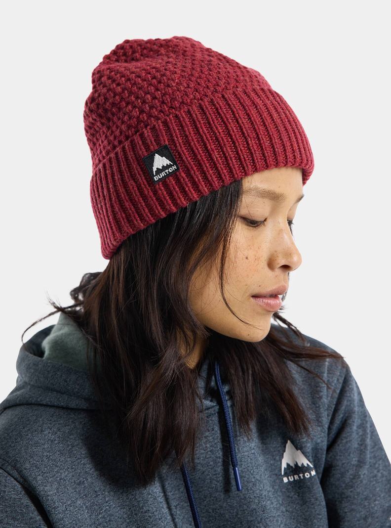Burton Seed Stitch Mütze Damen Orange Rosa | 687-BLZYMK