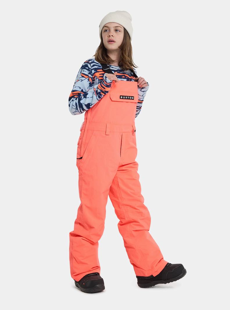 Burton Skylar 2L Latzhose Kinder Orange | 259-UJHKIO