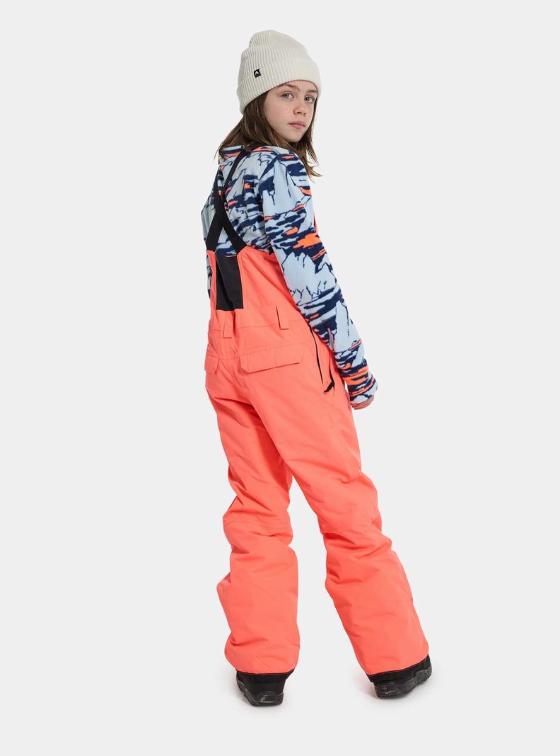 Burton Skylar 2L Latzhose Kinder Orange | 259-UJHKIO