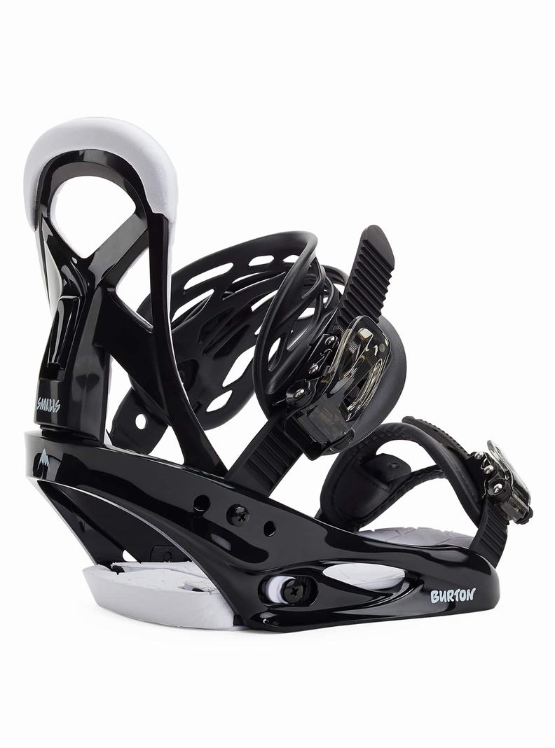 Burton Smalls Re:Flex Snowboard Bindung Kinder Mintfarben Weiß | 147-JSYTEK