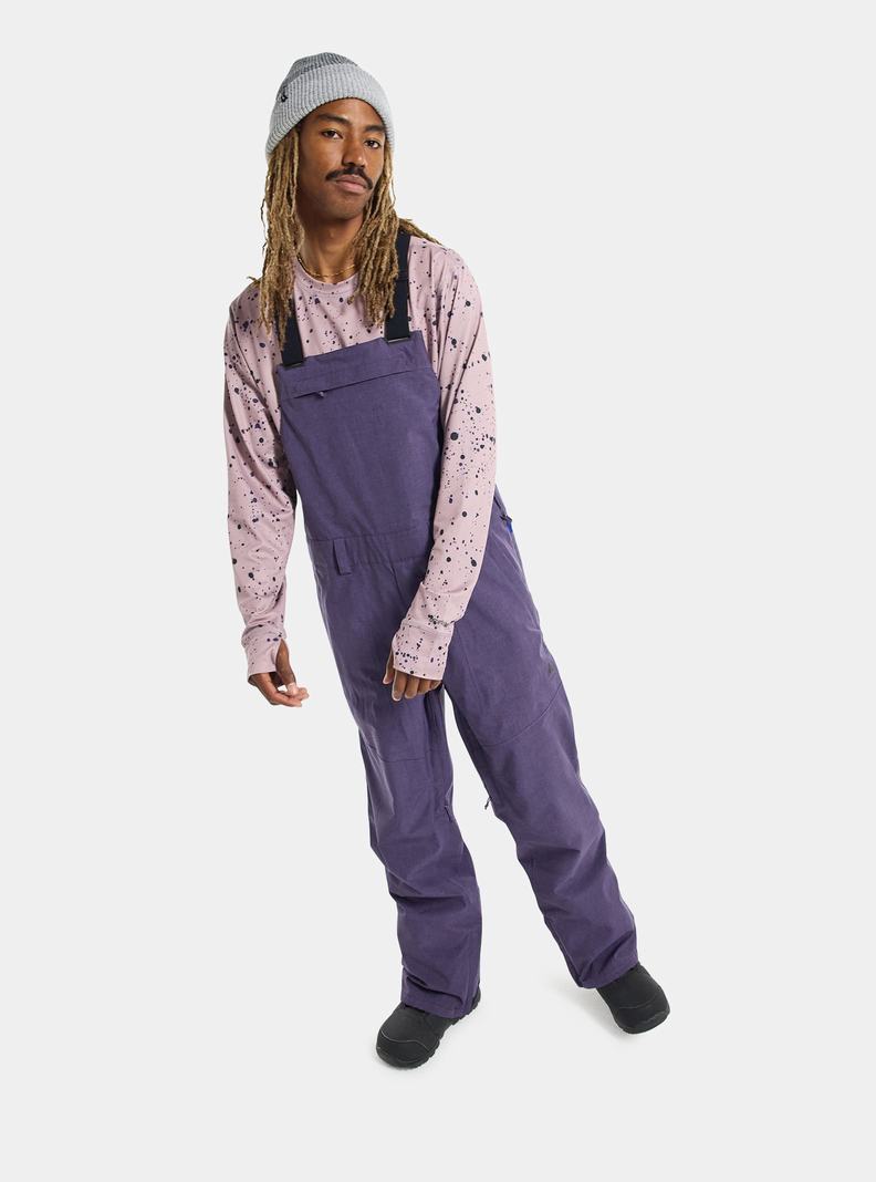 Burton Snowdial Latzhose Herren Lila | 759-CTKPIG