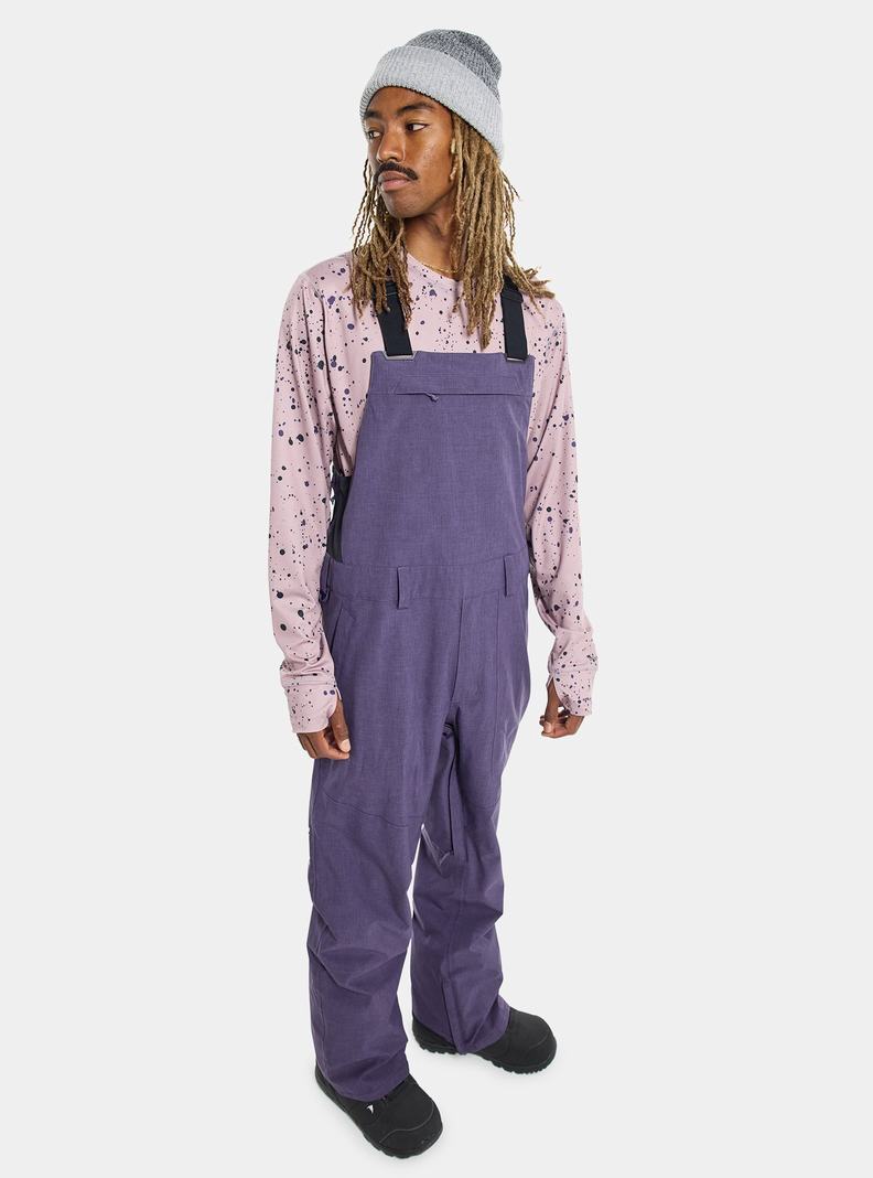 Burton Snowdial Latzhose Herren Lila | 759-CTKPIG