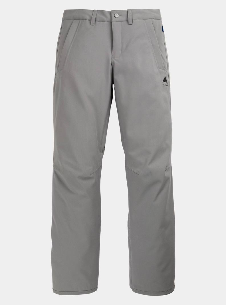 Burton Society 2L (Hohe) Snowboardhose Damen Grau | 490-ZMSEXV