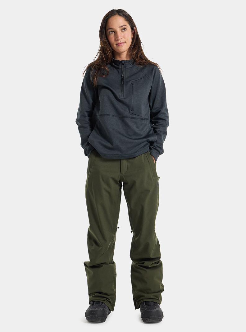 Burton Society 2L (Kurzes) Snowboardhose Damen Tiefesgrün | 296-FXCOUV