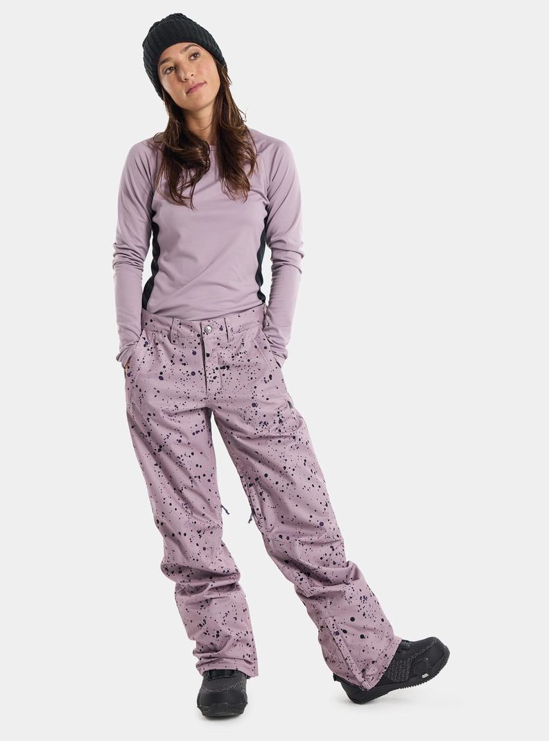 Burton Society 2L Snowboardhose Damen Lavendel | 205-SCNFZE