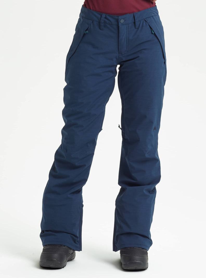 Burton Society - Hohe Snowboardhose Damen Blau | 048-XSWYIT