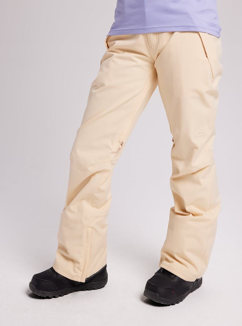 Burton Society - Kurzes Snowboardhose Damen Beige | 431-SYPBLO