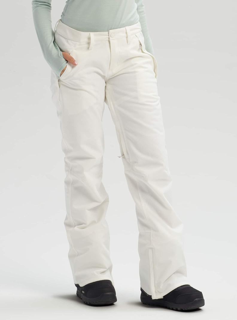 Burton Society - Kurzes Snowboardhose Damen Weiß | 561-CKLJBT