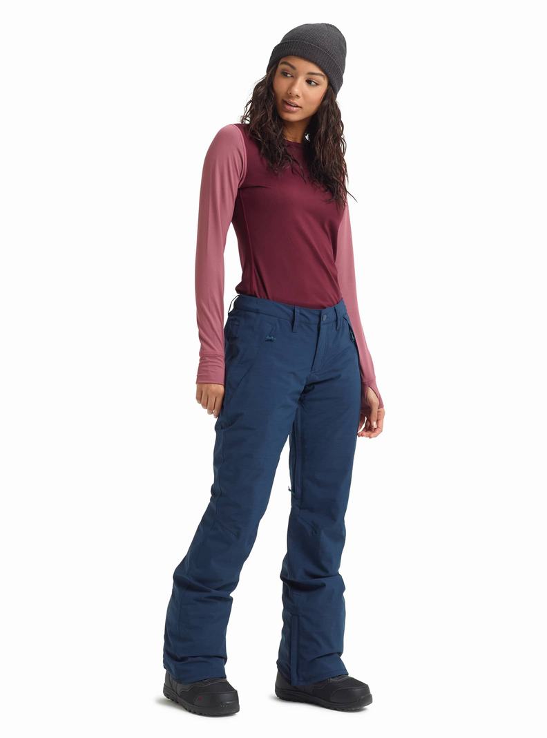 Burton Society Snowboardhose Damen Blau | 179-AHQFSW