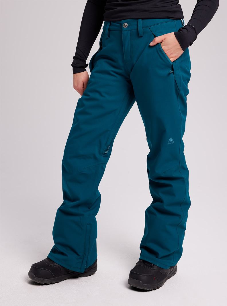 Burton Society Snowboardhose Damen Blau | 543-CJGMZQ